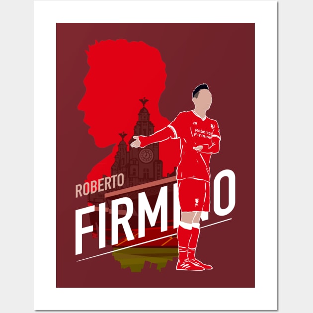 The Legend Bobby Firmino Wall Art by BAJAJU